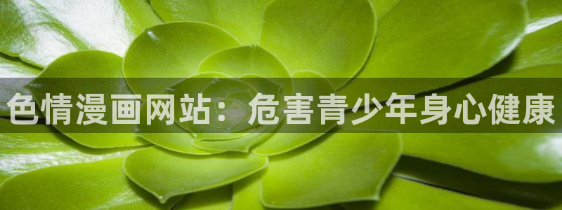 韩漫香蕉漫画：色情漫画网站：危害青少年身心健康